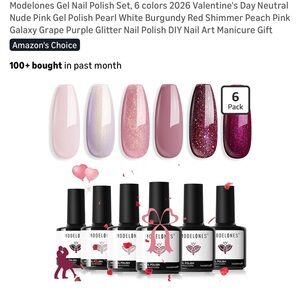 Modelones Gel Polish Rose 🌹 Garden Collection -NIB